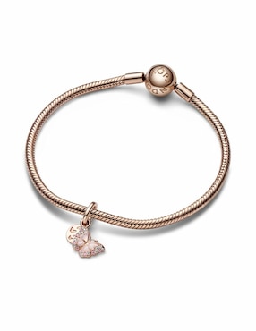 Charm de mariposa Pandora moments de plata P 925
