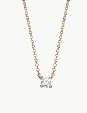 Collar Apodemia de baño de oro 18 K