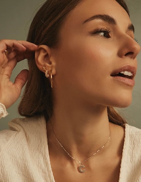 Collar Apodemia de baño de oro 18 K