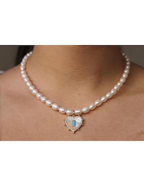 Collar de corazón Mancini