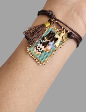 Pulsera Koua Itz con acabado brillante
