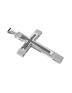 Dije de cruz Crixus Joyeria de plata zirconia