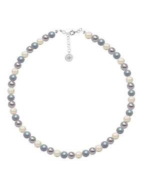 Collar Zvezda Pearls De Plata P925 Cristal