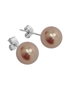 Aretes y collar Zvezda Pearls de plata P925 cristal