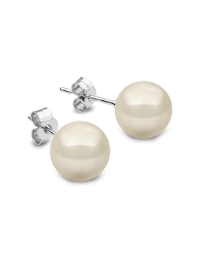 Aretes, collar y pulsera Zvezda Pearls de plata P925 cristal