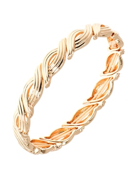 Pulsera Napier Basic Gold Con Acabado Pulido