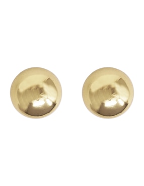 Aretes Cortos Napier Basic Gold Fantasía