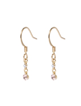 Aretes redondos Westies Estacional con acabado brillante cristal