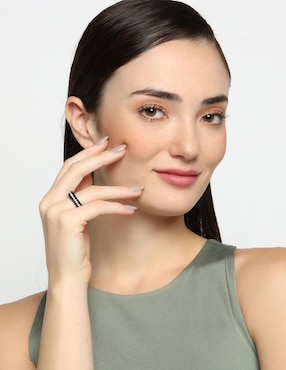 Anillo multi gemas Ocean Heart cristal brillante