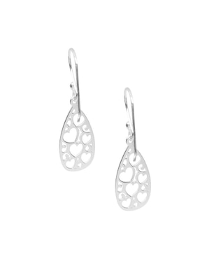 Aretes Cortos De Gota Anante Julieta De Plata P925