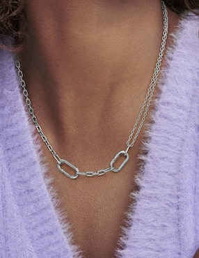 Collar Pandora de plata P 925