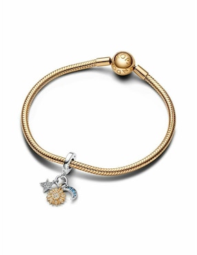 Charm de estrella Pandora moments de plata P 925 zirconia cúbica
