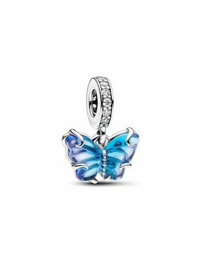 Charm de mariposa Pandora moments de plata P 925