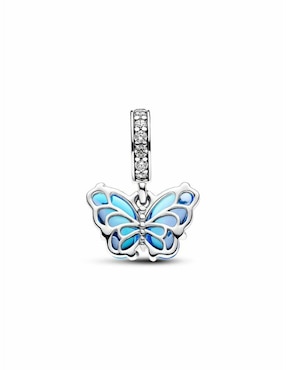 Charm de mariposa Pandora moments de plata P 925