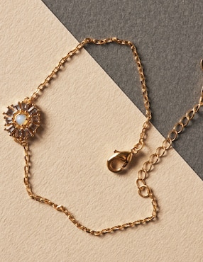 Brazalete Apodemia de baño de oro Moon Collection
