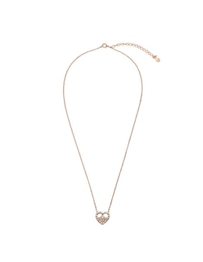 Cadena de corazón Enso de plata P 925