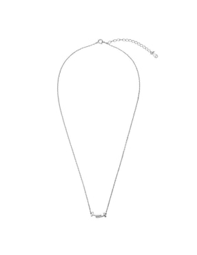 Cadena de letra t Enso de plata P 925