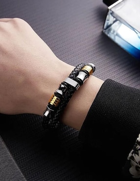 Pulsera Clepsidra con acabado lustre