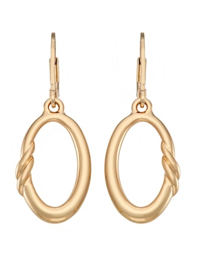 Aretes Largos Napier Gold Swivel