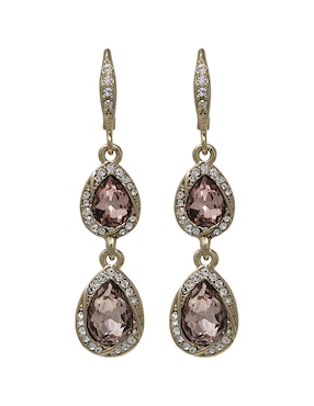 Aretes Largos De Gota Givenchy Midnight Mantra Cristal