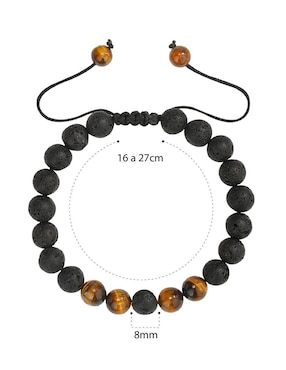 Pulsera Clepsidra con acabado mate