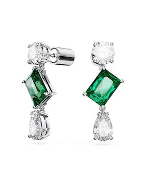 Aretes Swarovski con acabado brillante
