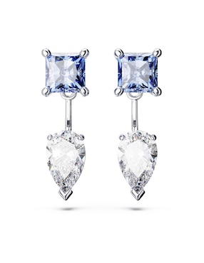 Aretes Cortos Swarovski Cristal