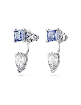 Aretes Swarovski con acabado brillante