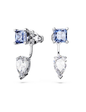 Aretes Swarovski con acabado brillante