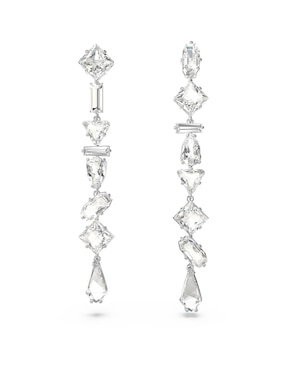 Aretes Largos Swarovski Cristal