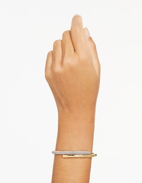 Brazalete Swarovski con acabado pavé