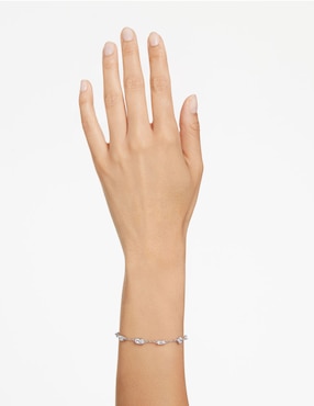Pulsera Swarovski con acabado pulido