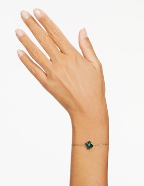 Pulsera Swarovski con acabado pulido