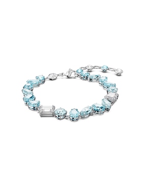 Pulsera Swarovski con acabado pulido
