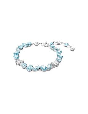 Pulsera Swarovski con acabado pulido