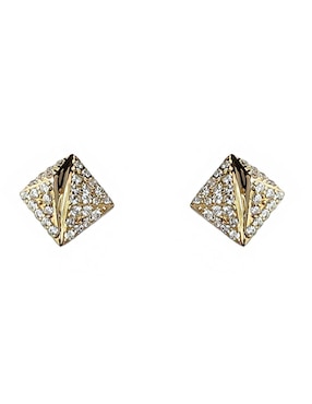 Aretes Cortos Sofia Blum De Plata P925 Zirconia