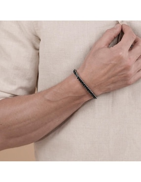Pulsera Enso Men Bracelet Steel con acabado pulido