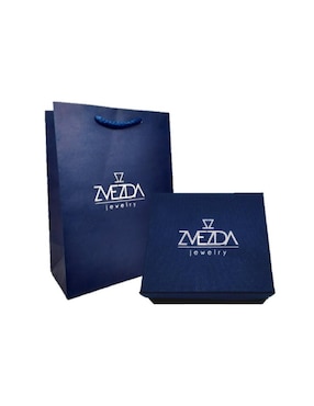 Aretes y collar Zvezda Pearls de plata P 925