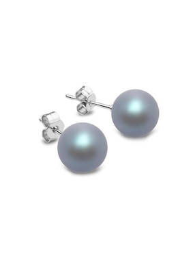 Aretes y collar Zvezda Pearls de plata P 925