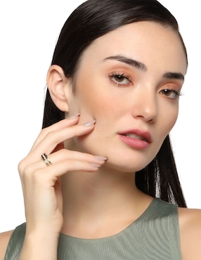 Anillo multi gemas Ocean Heart cristal brillante