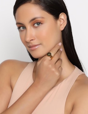 Anillo multi gemas Ocean Heart cristal brillante
