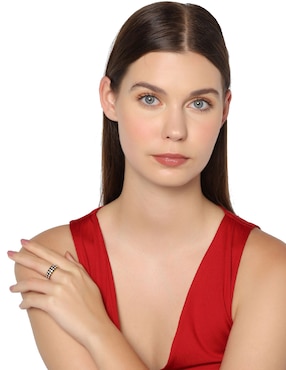 Anillo de rombo Ocean Heart brillante