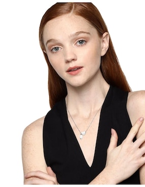 Collar con dije de niña Ocean Heart