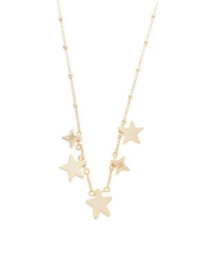 Collar De Estrella Kendra Scott Acabado Baño De Oro 14 K