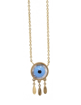 Collar de ojo Oro Angelus