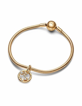Charm de piscis Pandora moments de plata P 925