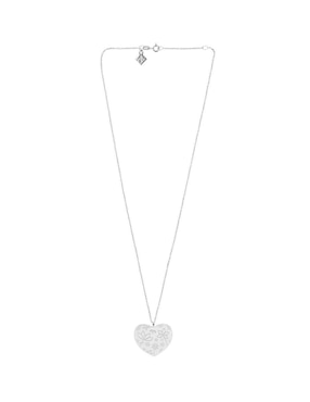 Colgante Y Dije de corazón Anante querer de plata P 925