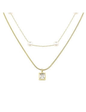 Collar cuadrado Enso