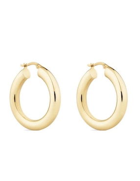 Arracadas Zvezda con acabado baño de oro 18 K