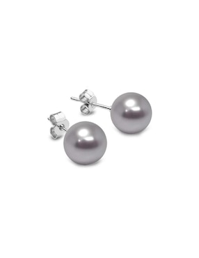 Aretes y collar Zvezda de plata P925 cristal
